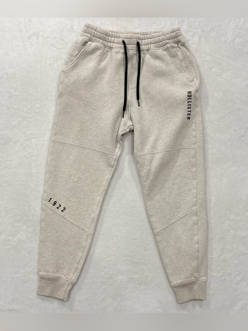 Hollister Beige Fleece Jogger Sweatpants Women's size XS
